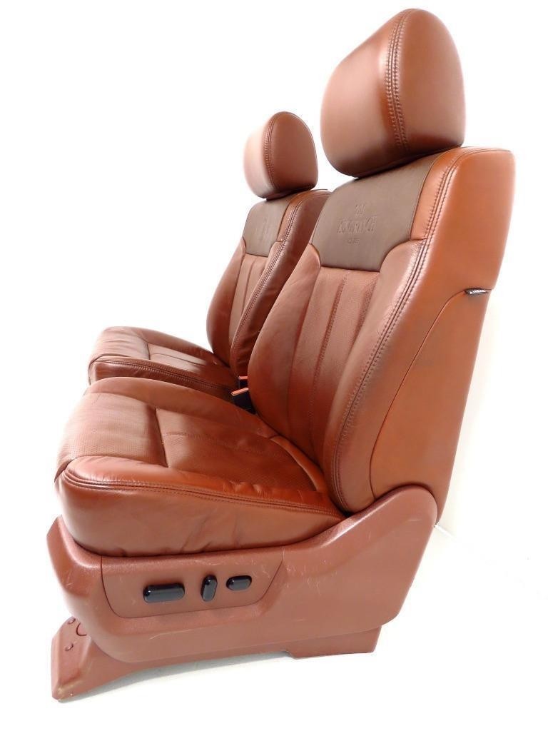 1999 - 2016 Ford Super Duty Front Seats, King Ranch Leather Power Heat Cool Crew