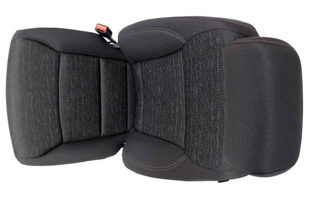 2021 - 2026 Ford F150 & Super Duty Front Seats, Sport Black Cloth Power Heat XLT