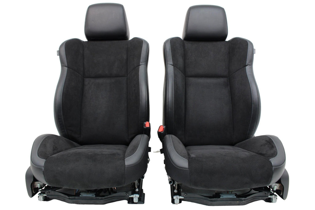 2015-2023 Dodge Charger SEATS BRAND NEW Front & Rear Black Leather Suede Set OEM