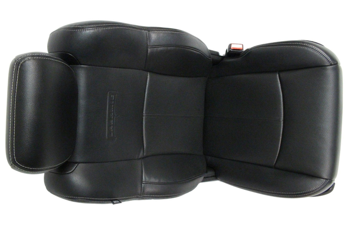 2002 - 2018 Ram Front Seats, Laramie Black Leather Heated Cooled w/ Memory