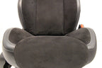 2008 - 2023 Dodge Challenger Front Seats,  Black Leather Suede w/ T/A Embroidery