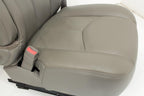 99 - 06 Silverado Sierra Tahoe Yukon Heated Power Leather Seats Pewter Gray OEM