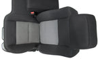 1998 - 2009 Ford Ranger Seats, 60-40 Split Bench, Black Gray Cloth, Extended Cab