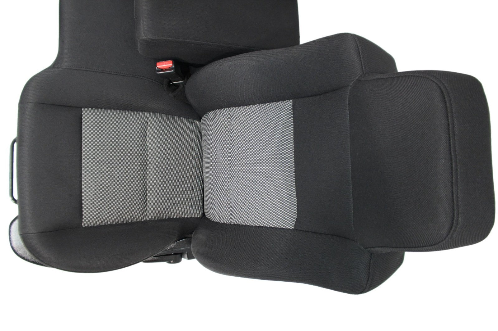 1998 - 2009 Ford Ranger Seats, 60-40 Split Bench, Black Gray Cloth, Extended Cab