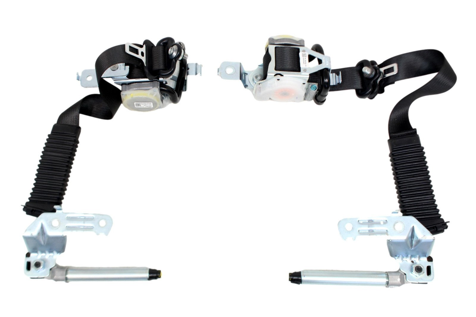 2021 - 2026 Ford F-150 Front Seat Belt Retractor Pair Driver Passenger Black OEM