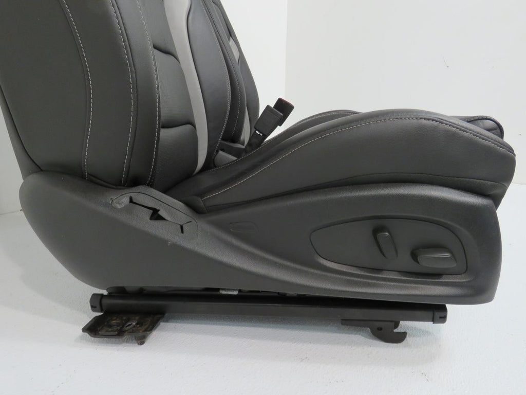 2016 - 2024 Camaro Seats, Front Rear Coupe, 2SS Black Leather Heated Ventilated