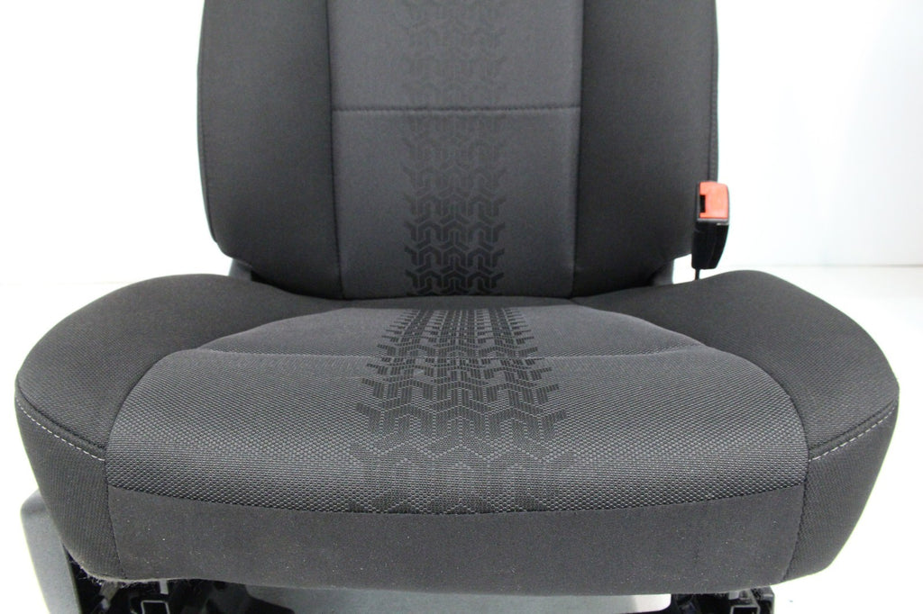2015 - 2022 Ford F150 & Super Duty Front Seats, XLT Black Cloth Power Heat