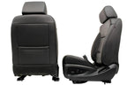 2014 - 2019 Sierra Chevy Silverado Front Seats, LTZ Power Black Leather, Heated