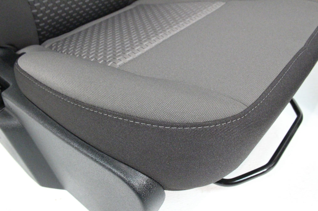 2015 - 2026 Ford Transit Seats, Dark Gray Cloth, Manual w/ Dual Armrests Lumbar