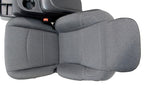 2002 - 2025 Dodge Ram Black & Gray Cloth Front Seats with Jump Seat Console