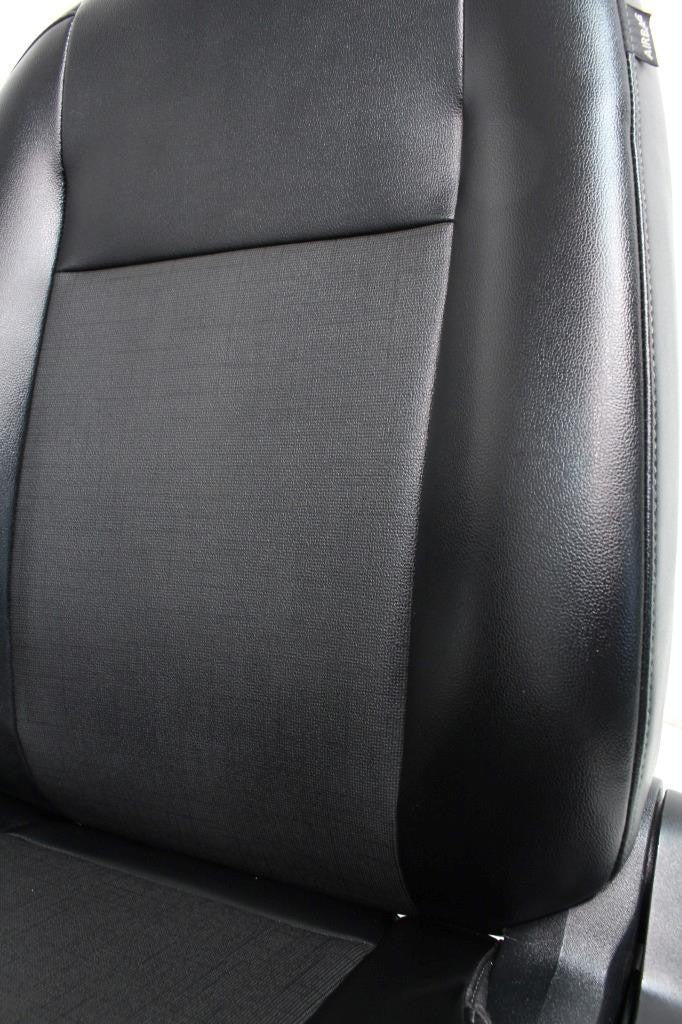 2015 - 2026 Ford Transit Seats, Black Dark Gray Vinyl, Manual w/ Armrest OEM