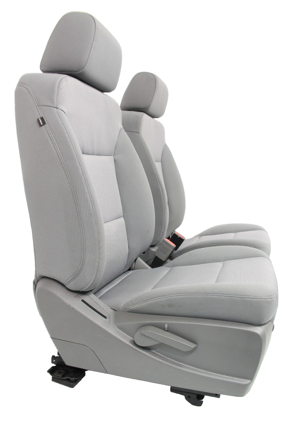 2014 - 2019 Sierra Chevy Silverado Front Seats, Gray Cloth Manual w/ Lumbar
