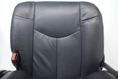 99 - 2006 Silverado Sierra Tahoe Yukon Heated Power Leather Seats Graphite Gray