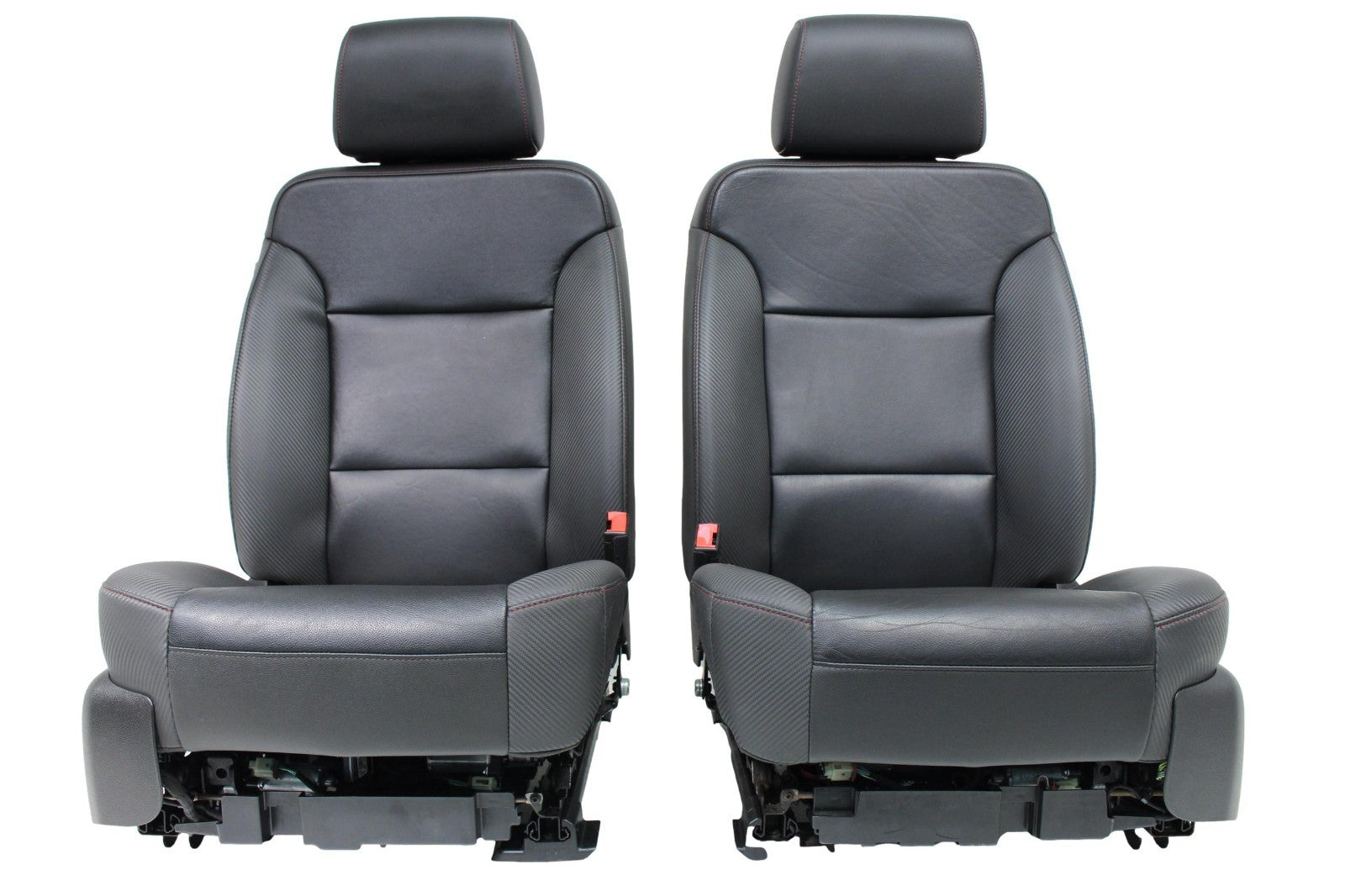 2014 - 2018 Silverado Sierra Front Seats, SLT All Terrain Leather w Carbon Fiber