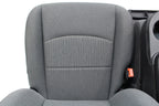 2019 - 2024 Ram HD Front Bench Seat, Diesel Gray Cloth Manual w Center Jump Seat
