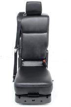 1999 - 2016 Ford Super Duty Seats Set, Crew Lariat Black Leather Power Heat Cool