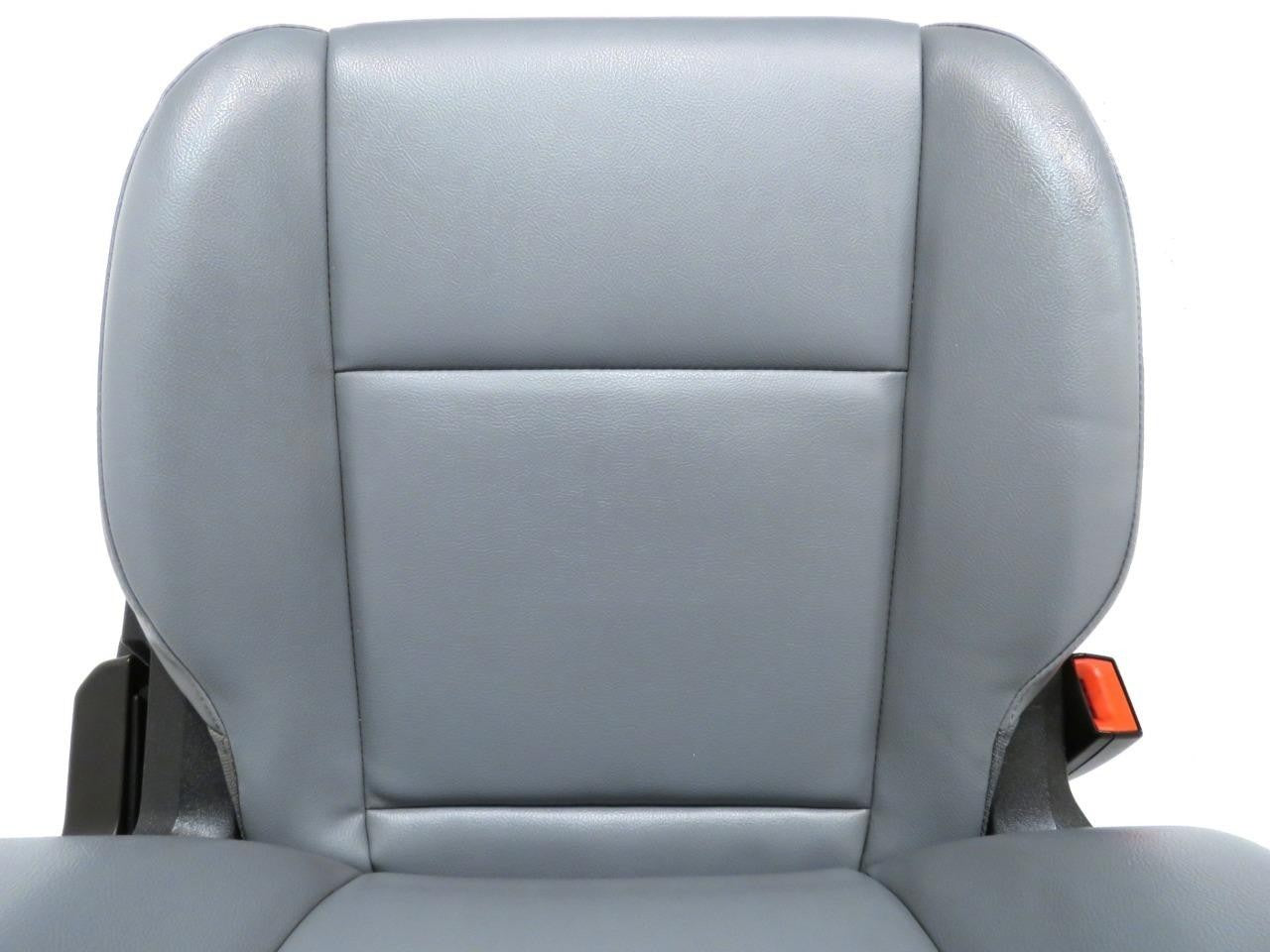 2015 - 2024 Ford Transit Gray Vinyl Front Bucket Seats with Armrests, Mint Used