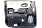 2013-2018 Ram Crew Cab Door Panel Set, Laramie Black Leather & Wood w/ Switches