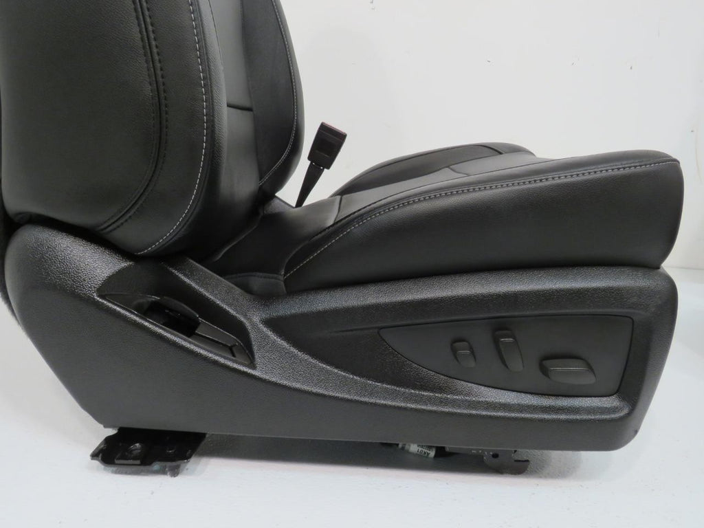 2014-2019 Sierra Chevy Silverado Front Seats, LTZ Black Leather, Heated Cooled