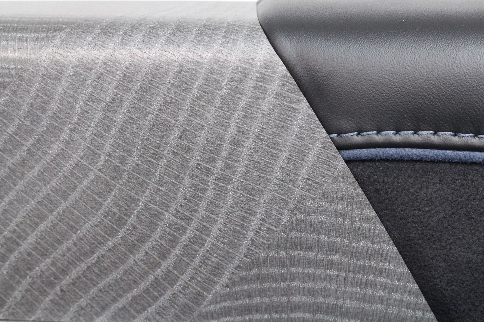 2023-2026 Ford Super Duty Platinum Front Door Panels Set | Black Onyx & Blue OEM