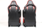 2020 - 2025 Chevy Corvette C8 Seats GT1 Adrenaline Red Leather 8-Way Power