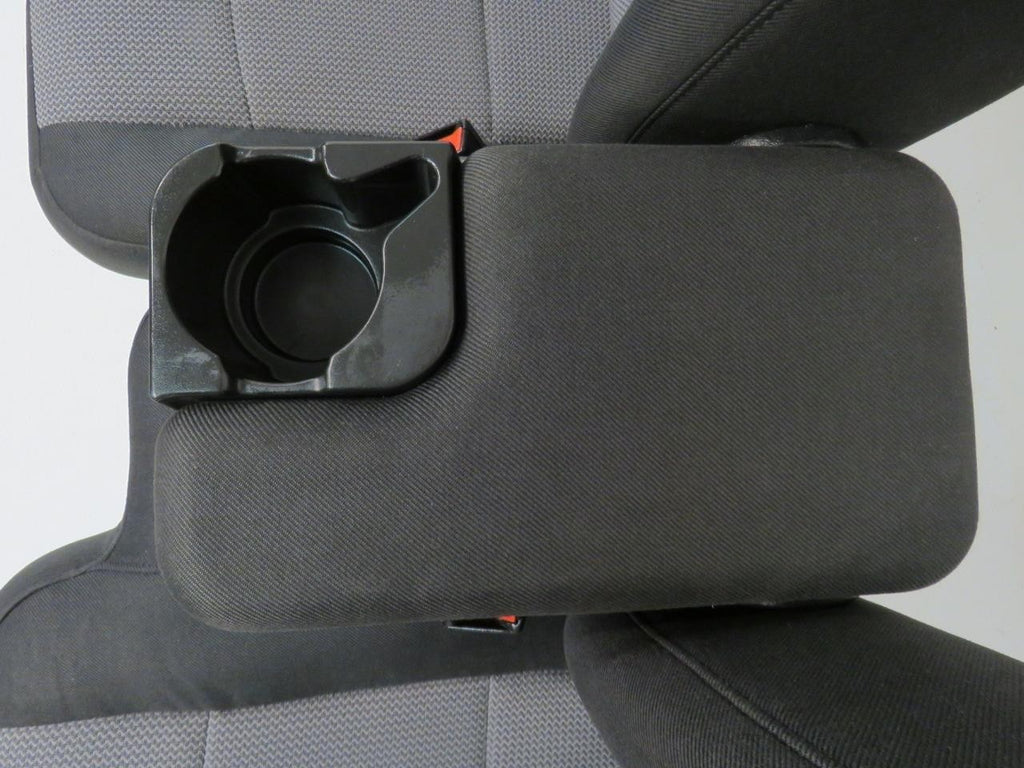 1998 - 2003 Ford Ranger Seats, Extended Cab 60-40 Split Bench, Black Gray Cloth