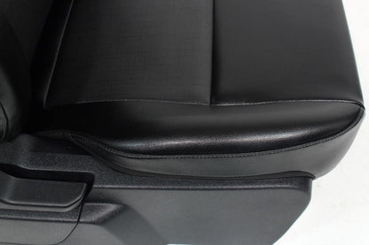 2015 - 12021 Ford Transit 150 250 350 Van Vinyl Front Bucket Seats Black Armrest