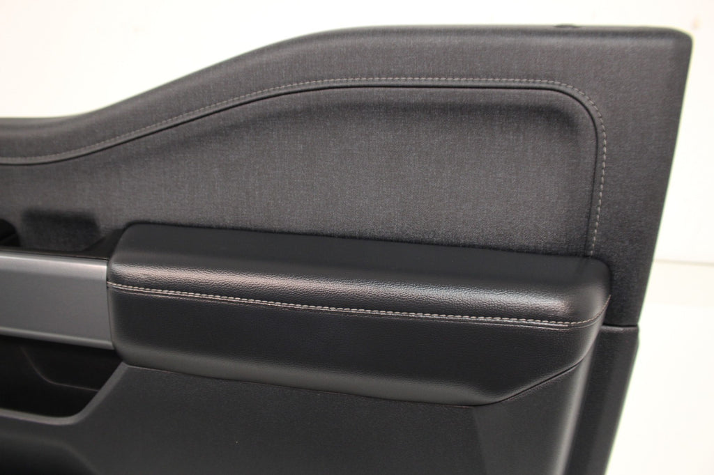 2021 - 2026 Ford F150 Front Door Panels, Lariat Black w/ B&O Sound TNMTL Trim