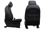 2021 - 2026 Ford F150 Super Duty Front Seats, Lariat Black Leather Heated Cool