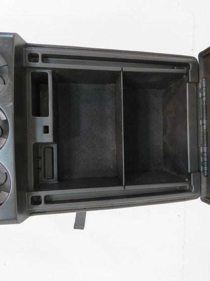 07 - 14 Chevy Silverado GMC Sierra Tahoe Yukon Black Leather Jump Seat Console
