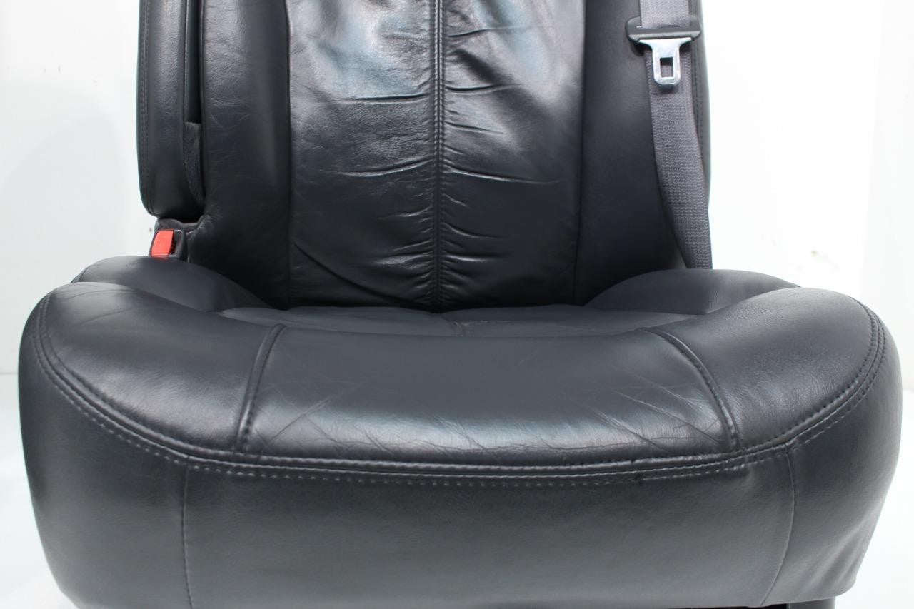 1999 - 2002 GMC Sierra Chevy Silverado Seats, Graphite Off-Black Leather, Power