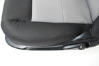 1998 - 2009 Ford Ranger Seats, Regular Cab 60-40 Split Bench, Black Gray Cloth