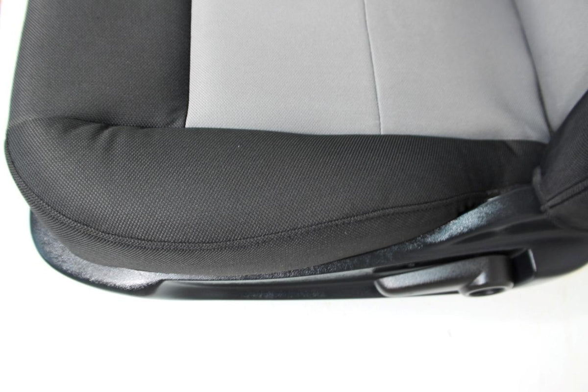 1998 - 2009 Ford Ranger Seats, Regular Cab 60-40 Split Bench, Black Gray Cloth