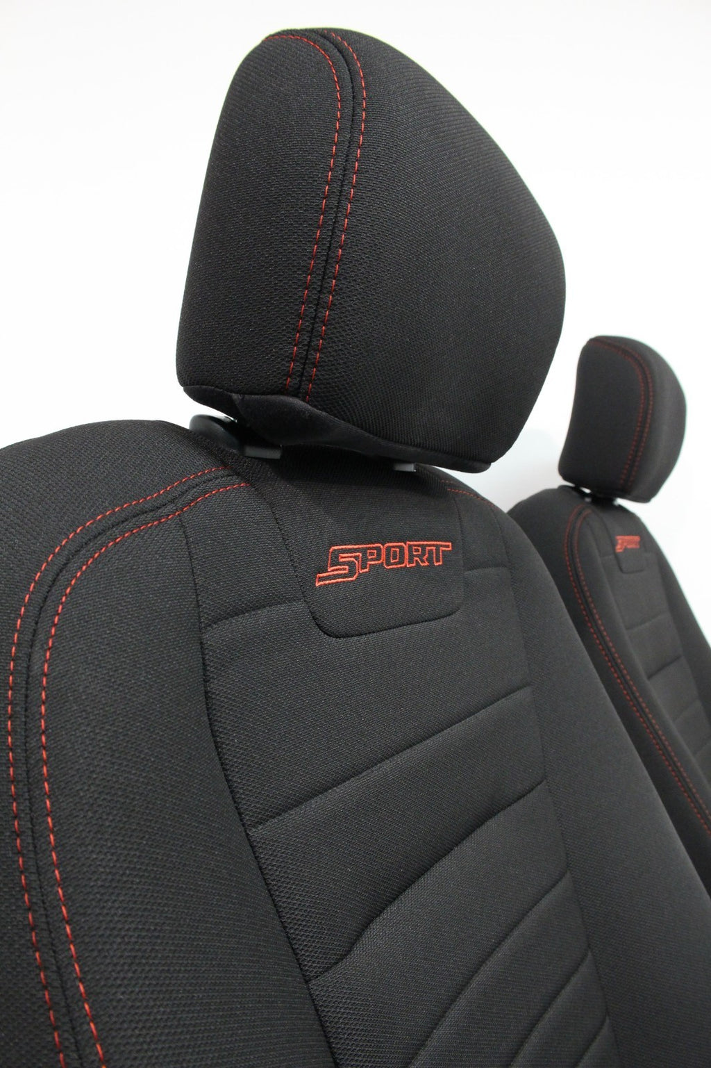 2015 - 2022 Ford F150 & Super Duty Front Seats, XLT Sport Black Cloth Power Heat