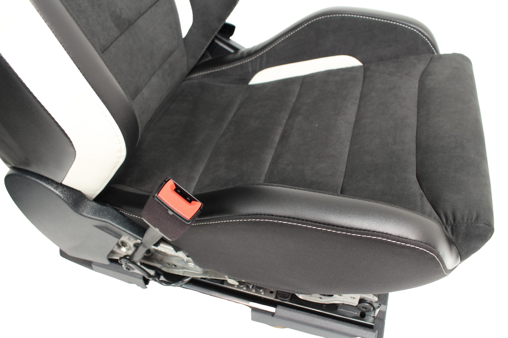 2015 - 2025 Mustang Shelby GT500 Recaro Front Seats Suede S550 S650 OEM Leather