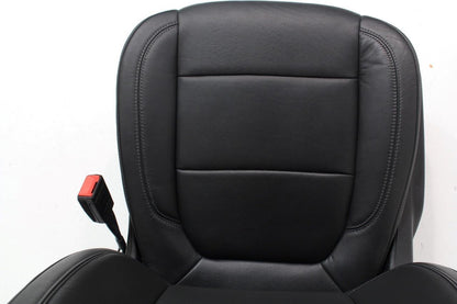19-22 Silverado Sierra Heated Cooled Black Leather Seats Front & Rear Set OEM