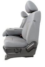 1999 - 2016 Ford Super Duty Front Seats, XL Steel Gray Cloth Bench w/ Jumpseat