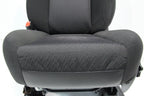 2007 - 2014 GM Silverado Tahoe Suburban Front Seats, LT Powered Black Cloth OEM