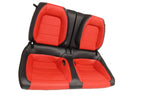 2015 - 2023 Ford Mustang Seats Set, GT Premium Coupe - Showstopper Red Leather