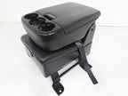 07 - 14 Chevy Silverado GMC Sierra Tahoe Yukon Black Leather Jump Seat Console