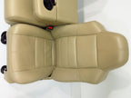 2008 - 2010 Ford Super Duty Front Seats w/ Jump, Lariat Tan Leather Heated Power