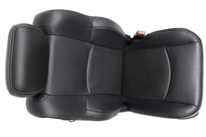 2009 - 2018 Dodge Ram Laramie Black Leather Heated & Cooled Front Seats