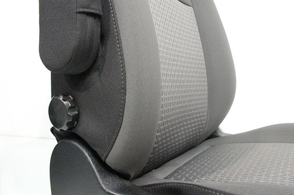 2015 - 2026 Ford Transit Seats, Dark Gray Cloth, Manual w/ Dual Armrests Lumbar