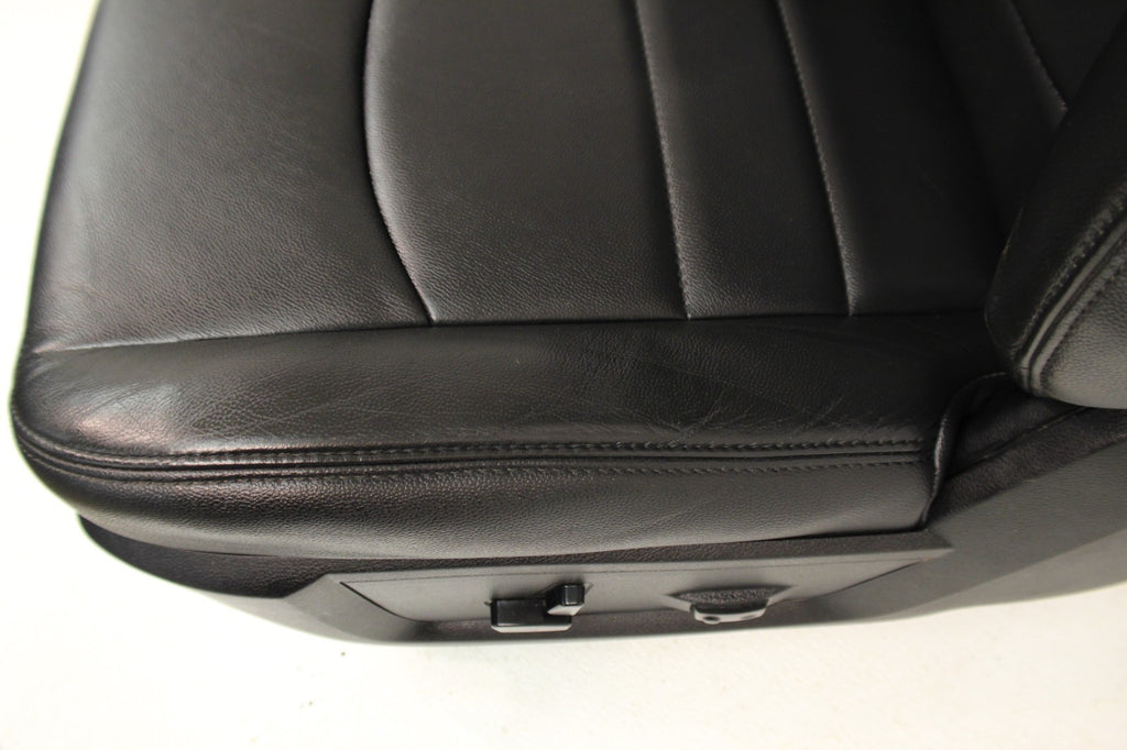 2002 - 2018 Dodge Ram Seats Set, Crew Cab Roadwire Black Leather w/ Power Driver