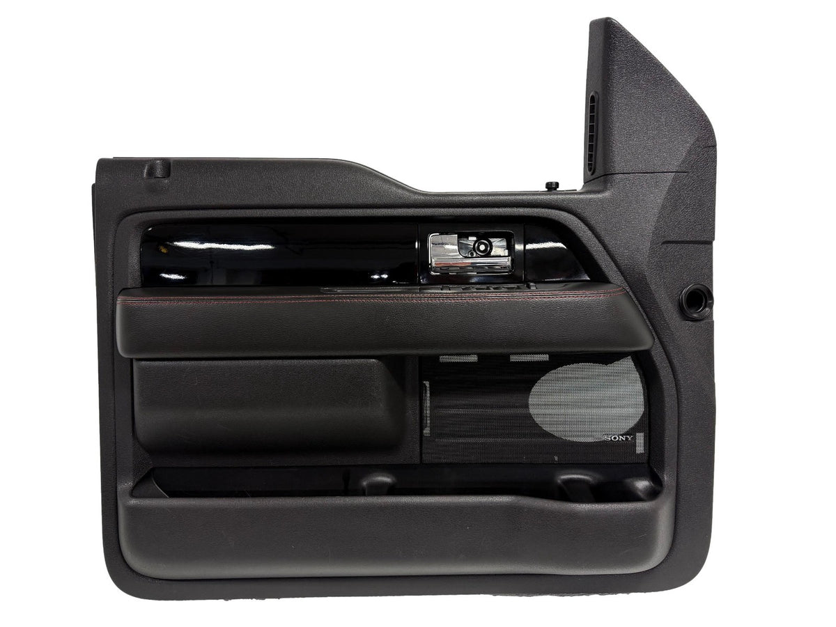 2009-2014 Ford F150 Limited Interior, OEM Red Leather Seats Console Door Panels