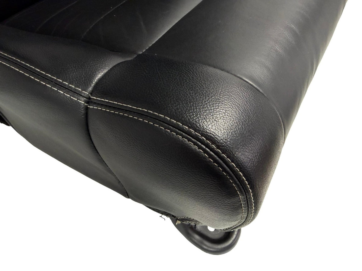 2007-2018 Jeep JK JKU 4-Door Wrangler Unlimited Front Seats, Black Leather Heat