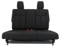 2007 - 2018 Jeep JK Wrangler 2-Door Rear Seat, OEM Black Cloth Folding Bench