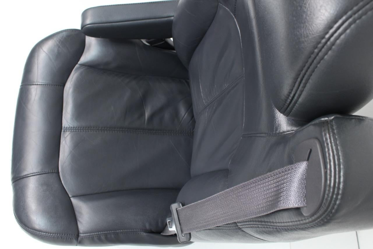 1999 - 2002 GMC Sierra Chevy Silverado Seats, Graphite Off-Black Leather, Power