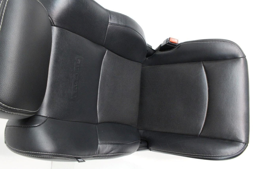 2009 - 2018 Dodge Ram Laramie Black Leather Heated & Cooled Front Seats