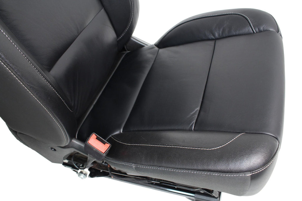 2014 - 2019 Sierra Chevy Silverado Front Seats, LTZ Power Black Leather, Heated